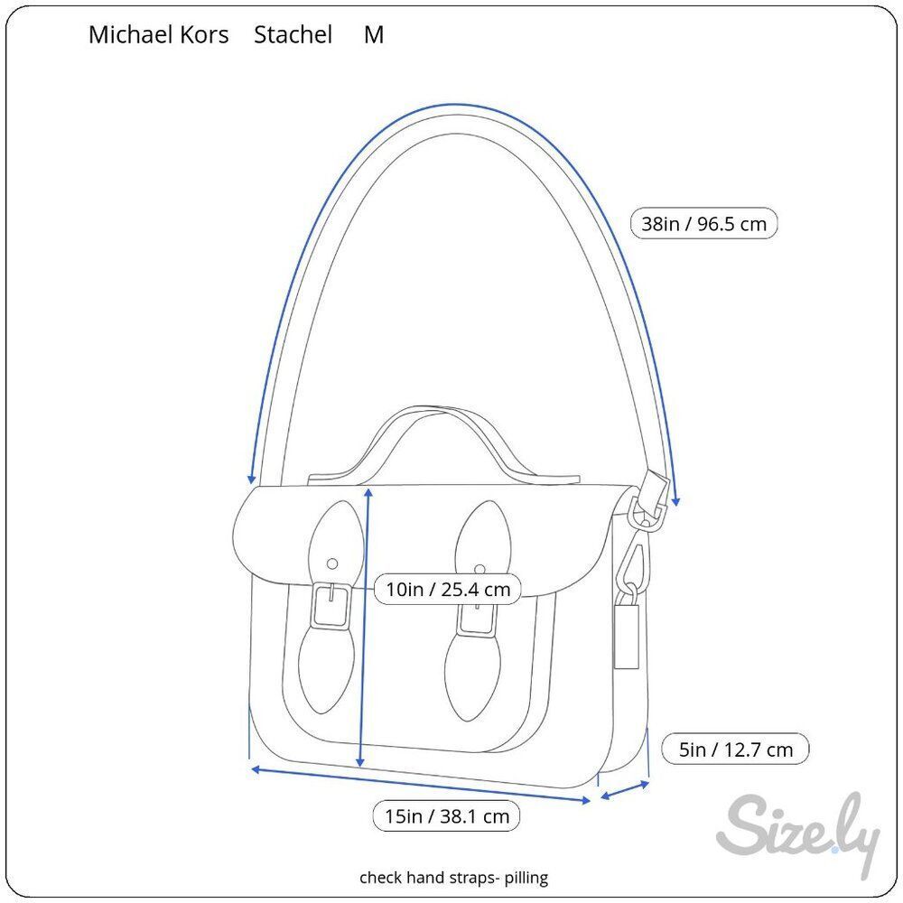 Michael Kors Navi Blue Satchel - Picture 13 of 15